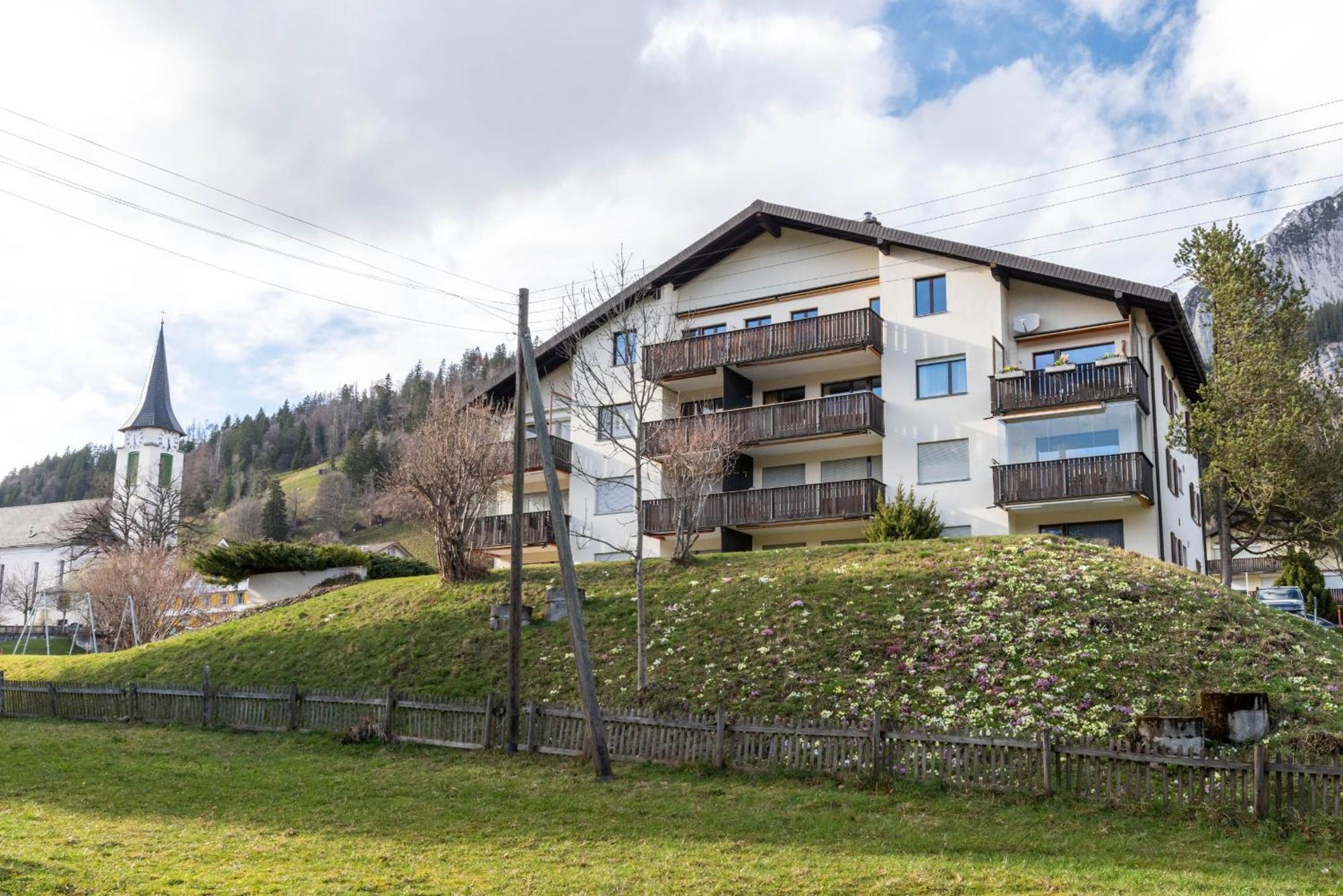 Schwalbennest Appartement Wildhaus Buitenkant foto